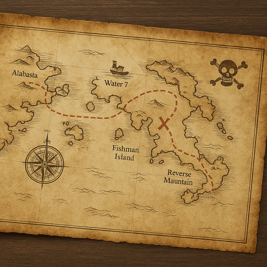 Mapa del Tesoro del Grand Line – Edición Nakama